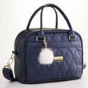 Ver imagem 1 de Frasqueira Térmica Siena Azul Marinho Just Baby