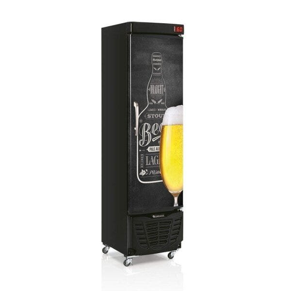 Cervejeira Porta com Adesivo 230L Profissional Gelopar 220V - 1