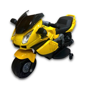 Mini Moto Motinha Elétrica Infantil Bateria 6v Triciclo Criança Amarela Brinqway Bw-232 Bw-232 Am Am