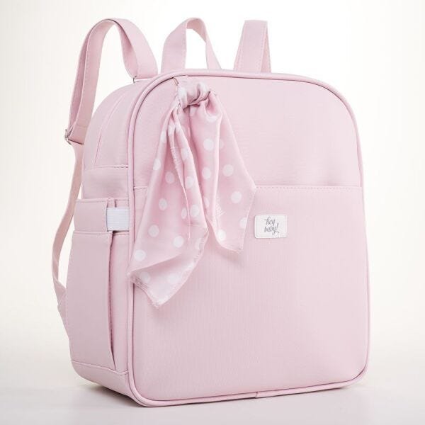 Mochila Maternidade Candy Rosa Hey Baby