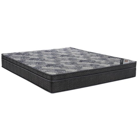 Colchão King Ortobom Super Iso Molas Superpocket Ortopillow Preto/azul 193x203x35