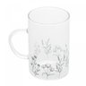 Kit 2 Canecas de Vidro Flor 280ml - Wolff - 2
