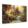 Quadro Decorativo Paisagem Natureza Lago Campo - 1