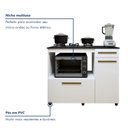 Ver imagem 7 de Balcão para Cooktop 2 Portas 1 Gaveta Violeta