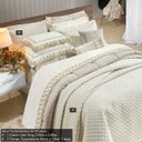 Ver imagem 2 de Kit Colcha King Amêndoa Algodão 200 Fios 3 Peças Bernadete Casa