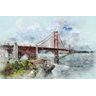 Ponte Golden Gate- São Francisco (Eua) Quadro Decorativo - 3