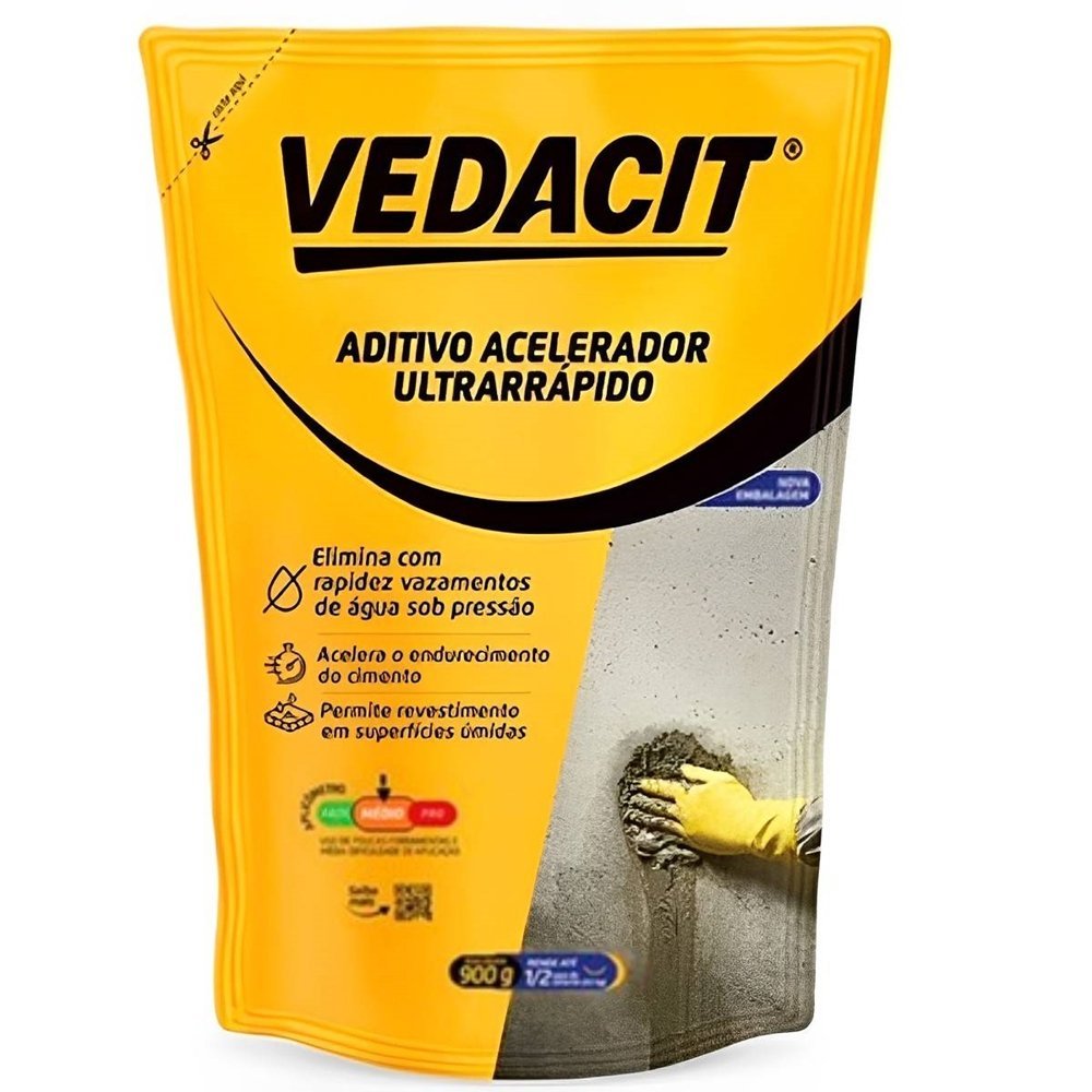 Aditivo Acelerador Ultrarrápido 900g - 122859 - VEDACIT