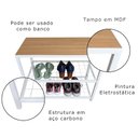 Ver imagem 7 de Sapateira Banco Strassis Design Sd-3501-60 Branco