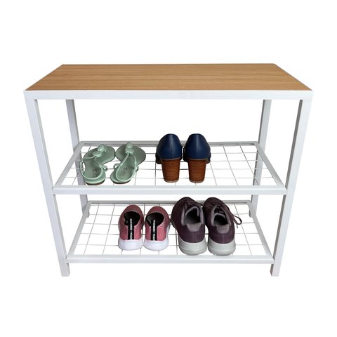 Sapateira Banco Strassis Design Sd-3501-60 Branco