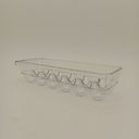 Ver imagem 4 de Porta Ovos para Geladeira com Tampa Acrilico 8x12x32cm