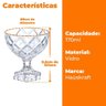 Taças Sobremesa em Vidro Pineapple 170ml 6 Peças Hauskraft - 5