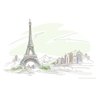 Quadro Para Decoração Sala Paris - 3