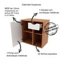 Ver imagem 6 de Conjunto Para Banheiro Com Cuba E Espelho Bn2 Amendoa Branco