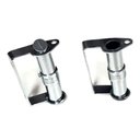 Ver imagem 3 de Puxador Vitro de Punho Centro para Janela de Madeira Cromado