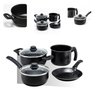 Jogo de Panelas Antiaderente 4 Peças Preto - 1
