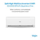 Ver imagem 4 de Ar Condicionado Elgin 30.000 Btus Quente e Frio Inverter R32 220v