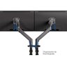 Suporte Articulado para Monitor 22 a 32 Braço Duplo Pistão a Gás G75-nb - 6