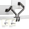 Suporte Articulado para Monitor 22 a 32 Braço Duplo Pistão a Gás G75-nb - 5