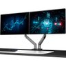 Suporte Articulado para Monitor 22 a 32 Braço Duplo Pistão a Gás G75-nb - 2