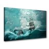 Quadro Decorativo Paisagem Tempestade Alto Mar 548 - 1