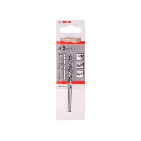 Broca em Espiral para Madeira 5mm - Bosch