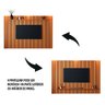 Painel para Tv Ripado até 75 Polegadas Mega 2,20m Cedro Edn - 5