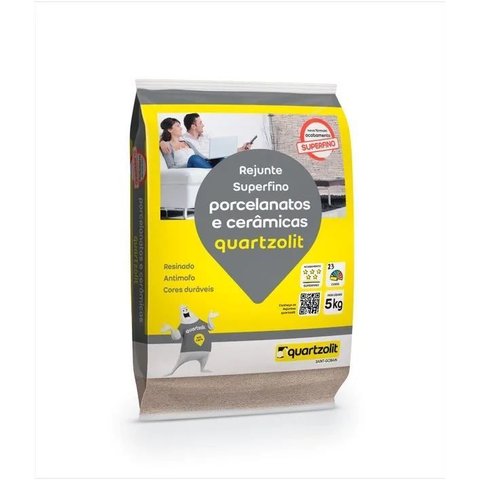 Rejunte Porcelanato Cimentício Cairo 5 Kg Quartzolit