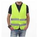 Ver imagem 2 de Colete Sinalizador Faixa Refletiva Epi Segurança do Trabalho Obra Estrada Construçao Civil Avenida R