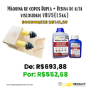 Ver imagem 2 de Kit Máquina Copos Duplo Resina Vr175 Alta Viscosidade 1,5kg