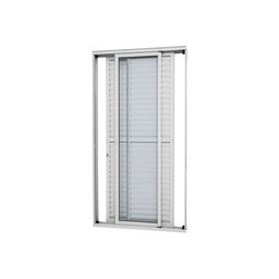 Porta Balcão 3 Folhas Moveis 2,10x1,20 Branca L.25 - Branco - 1