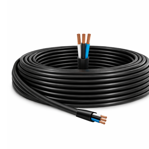 20 Metros Cabo Pp Flex 3 X 4 Mm Cobrecom