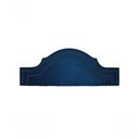 Ver imagem 2 de Cabeceira Queen Luxo 160x60 Suede Azul Tachas Fumê