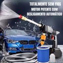 Ver imagem 6 de Lavadora de Alta Pressão Pistola Lava Jato Recarregável