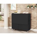Ver imagem 5 de Mesa Retrátil com Banquetas Preto