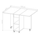 Ver imagem 6 de Mesa Retrátil com Banquetas Preto