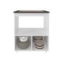 Ver imagem 5 de Balcão Armário para Fogão Cooktop 5 Bocas e Forno Elétrico Cozinha Evelyn Mobília Decor Branco