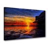Quadro Decorativo Paisagem Por do Sol Vermelho 838 - 1