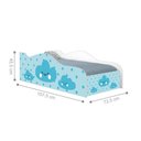 Ver imagem 2 de Cama Infantil com Colchão Nuvens Meninos 100% Mdf para Quarto Infantil