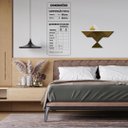 Ver imagem 2 de Águia Americana Minimalista - Quadro ou placa decorativa com 9 peças É DeCoração Quadros e placas de