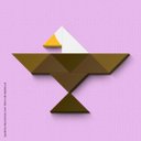 Ver imagem 1 de Águia Americana Minimalista - Quadro ou placa decorativa com 9 peças É DeCoração Quadros e placas de