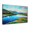 Quadro Decorativo Paisagem Lagoa Azul 953 - 1
