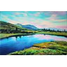 Quadro Decorativo Paisagem Lagoa Azul 953 - 3