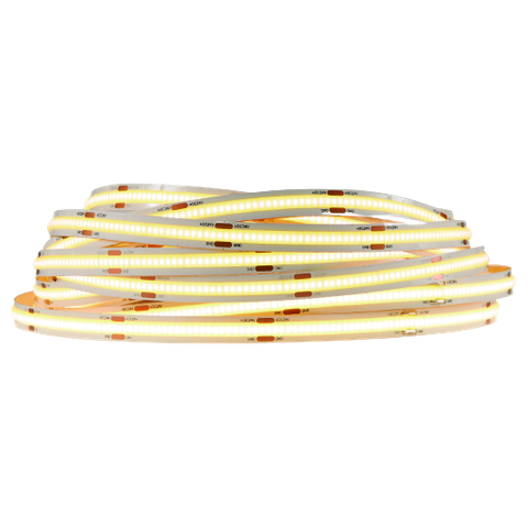 Fita de Led Cob 12V 6500K IP20 14W/m Rolo 5 Metros GALAXY LED