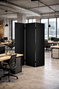 Ver imagem 1 de Biombo Alto Economico Preto - Folha 1800x500mm