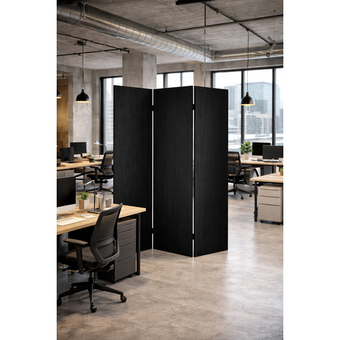 Biombo Alto Economico Preto - Folha 1800x500mm