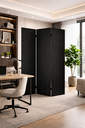 Ver imagem 3 de Biombo Alto Economico Preto - Folha 1800x500mm