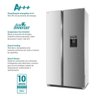 Refrigerador/geladeira Side By Side Philco Prf535id 434l 127v - 4