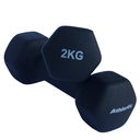 Ver mais imagens de Kit Halter Sextavados Athletic 9kg 3 Pares de Halteres com Suporte para Treino e Musculação