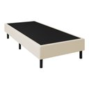 Ver imagem 1 de Base Cama Box Solteiro 188x88 Suede Bege