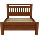 Ver mais imagens de Cama Casal Queen Madeira Maciça 160cm Escócia B07 Avelã - Lyam Decor